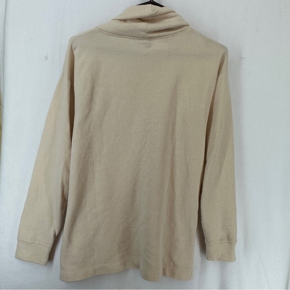 J Crew Turtleneck Pullover Sweater Size S Beige - Picture 11 of 11